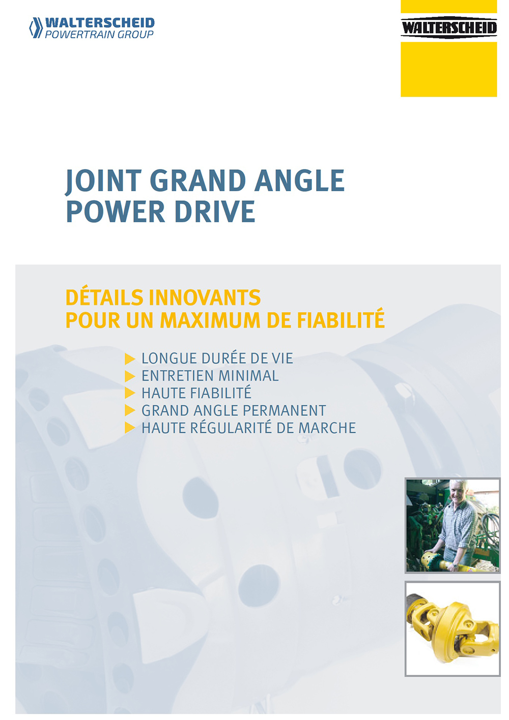 Walterscheid Joint grand angle Power Drive