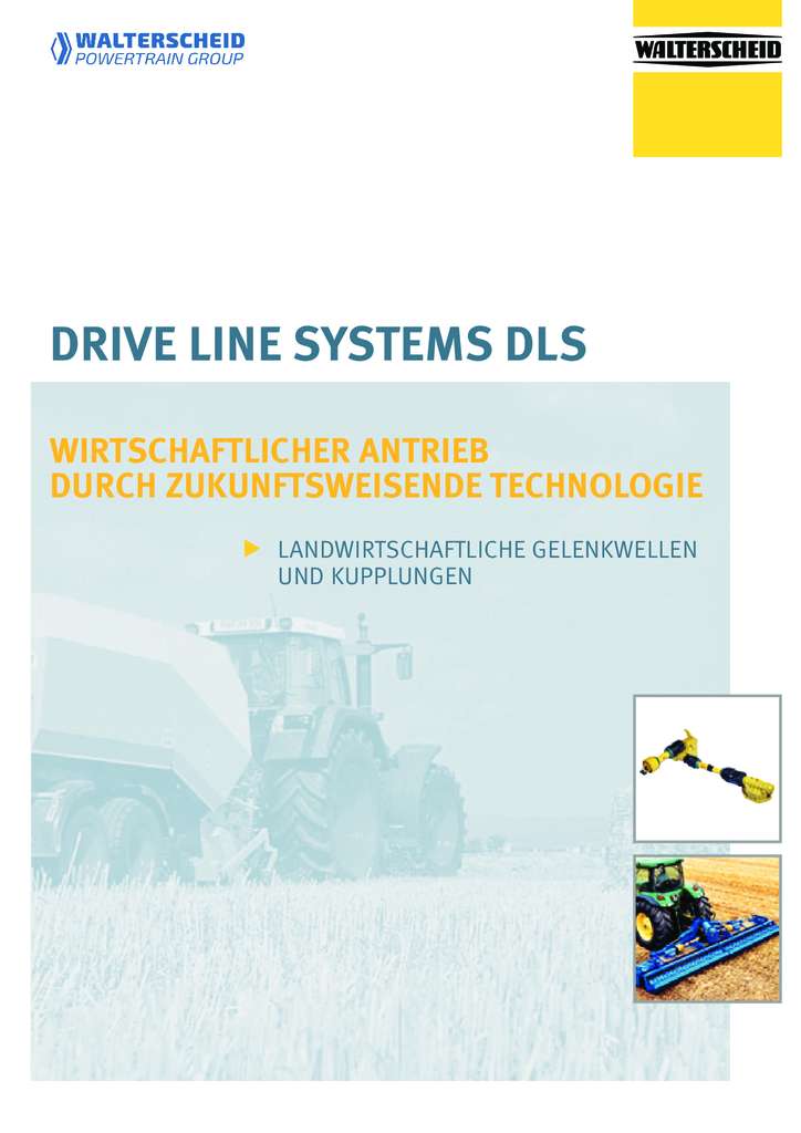 Walterscheid Drive Line Systems DLS
