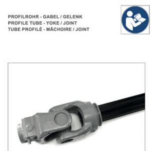 Reparaturanleitung Profilrohr und Gabel/Gelenk