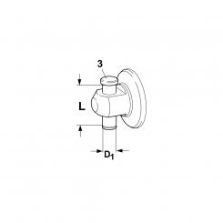 1201577 La Spare parts HOLHSC-120 Cat.4 Walterscheid® Pin 122 - 1201577