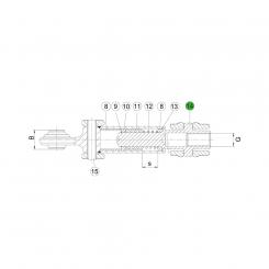 1204651 La ASST-B|S avec axe plein seul Walterscheid® Barre de verrouillage SST 210 - 1204651