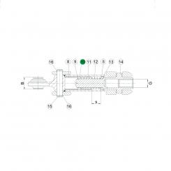 1205628 La ADSST-S spare parts Walterscheid® Guide ring ADSST - 1205628
