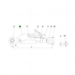 1205657 La ADSST spare parts Walterscheid® Bolt ADSST/S - 1205657
