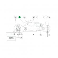 1205659 La ADSST-S spare parts Walterscheid® Bolt ADSST/S - 1205659