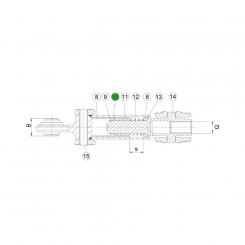 1308144 La ASST-B|S avec axe plein seul Walterscheid® Bague de guidage ASST - 1308144