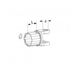 1358547 La Limiteurs à cames en étoile Walterscheid® Boîtier K 34M - 1358547