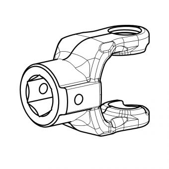 1172746 La Walterscheid® Hub yoke NG 2200 - 1172746