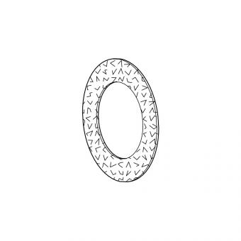 1176985 La Walterscheid® Reibscheibe K 97/4 - 1176985