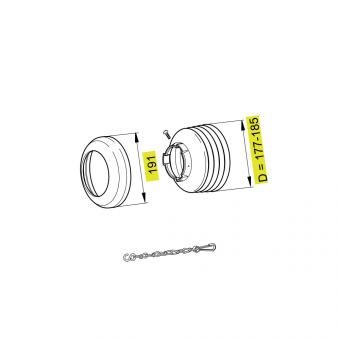 1199915 La Walterscheid® Demi protectuer intérieur SDH 25 - 1199915