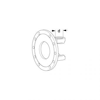 1397090 La Walterscheid® Flanschgabel KG K 90 2500 - 1397090
