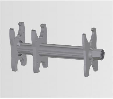 1697100 La Profile tube assembly Walterscheid® Sonderwerkzeug SW 43 - 1697100