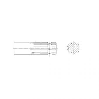 1 1 8 6 La Walterscheid® Profil KWP 1 1/8-6V - 1182491