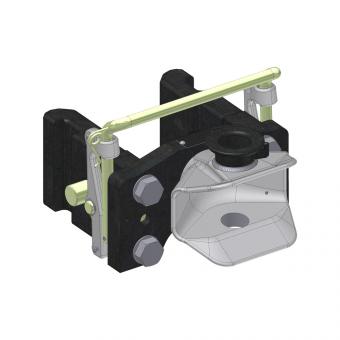 8004291 La Technique d’attelage Walterscheid® Accouplement à chape sur plaque mobile KU876LS/814-0 - 8004291