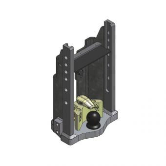 8004833 La Anhängetechnik Walterscheid® Kupplungsbock KU347KK - 8004833