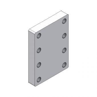 8005501 La Mounting plates Walterscheid® Mounting Plate ASP7120x2 - 8005501