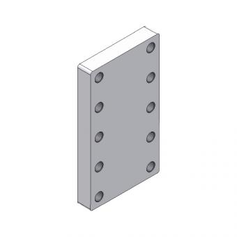 8005502 La Mounting plates Walterscheid® Mounting Plate ASP7120x3 - 8005502