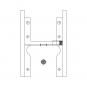 8002614 La Hitches Walterscheid® Quick adjustable support KU367K – 8002614