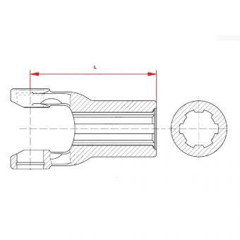 Walterscheid® Mâchoire alésée NG 2200 - 1196974