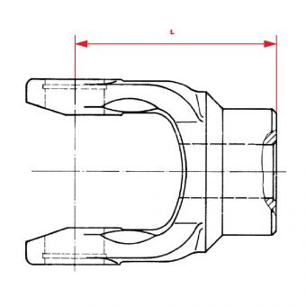 Walterscheid® Nabengabel NG 2300 - 1041647