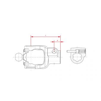 Walterscheid® Mâchoire d'extrémité AG 2450 - 1189320