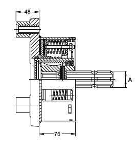 Overrunning clutches Walterscheid® Overrunning clutch PFK 96R - 1194565