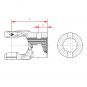 1133943 La Walterscheid® Hub yoke NG 2100 - 1133943