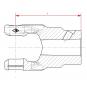 1602265 La Walterscheid® Mâchoire alésée NG 2100 - 1602265