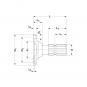 1044896 Ds Zubehör Walterscheid® Flanschzapfen TK 84 - 1044896