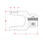 1153656 La Standardgabeln Walterscheid® Aufsteckgabel AGCC P 800 - 1153656