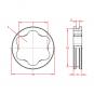 1161379 La Schutzkomponenten Walterscheid® Lagerring SC 25 - 1161379
