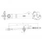 1207645 La Tragrahmen & Anbausystem Walterscheid® Unterlenker - 1207645
