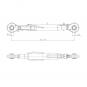 1207681 La Tragrahmen & Anbausystem Walterscheid® Oberlenker SOLKH-B CAT. 3 - 1207681