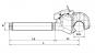 1307217 La Top link hooks OL Walterscheid® Top link hook complete CAT.2 - 1307217