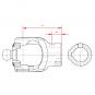 Gabel Ng W 1 Wide Angle Connecting Yokes Walterscheid® Hub yoke NG 2280 - 1366878