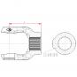 1174357 La Walterscheid® Hub yoke NG 2300 - 1174357