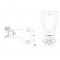 8003687 La Hitches Walterscheid® Coupling Clevis Type KU850/8400 – 8003687