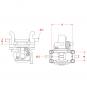 8004043 La Hitches Walterscheid® Coupling Clevis Type KU894/94008 – 8004043
