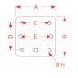 8004473 La Mounting plates Mounting Plate ASP7160-210