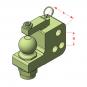 8005409 La Technique d’attelage Walterscheid® Système pour directionnel forcé ZWL50KUN-W15 - 8005409
