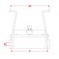 8005414 La Technique d’attelage Walterscheid® Support d’attelage KU334ST - 8005414