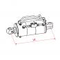 8005657 La Hitches Walterscheid® Top link - 8005657