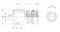 Gabel Asg W 1 Wide Angle Connecting Yokes Walterscheid® Quick-disconnect yoke ASG 2480 - 1135603