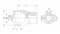 Gabel Ng P 1 Machoires grand angle Walterscheid® Mâchoire alésée NG P580 - 1134728