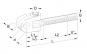 Gabelgelenkkopf 1 Spare parts for spindle top links SOLH Cat.2 Walterscheid® Yoke rod end CAT.3 32 - 1083632