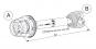 Gelenkwelle Br Pwe 2 Arbres de transmission complets Walterscheid® PowerDrive Transmission avec joint grand angle unilatéral PWE 480 - 1113259
