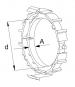 Gleitr 3 Shaft guards Walterscheid® Slide ring PG 25 - 1139178
