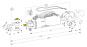 1205132 La Hydraulic Top links Walterscheid® Hydraulic hose set HOLHS-C-120 CAT.4 - 1205132