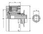 Reibk Efk96 1 Overrunning clutches Walterscheid® Overrunning clutch EFK 96R - 1178061
