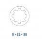 1147613 La Walterscheid® Aufsteckgabel AZG 2100 - 1147613