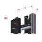 8002606 La Hitches Walterscheid® Quick adjustable support KU303NL